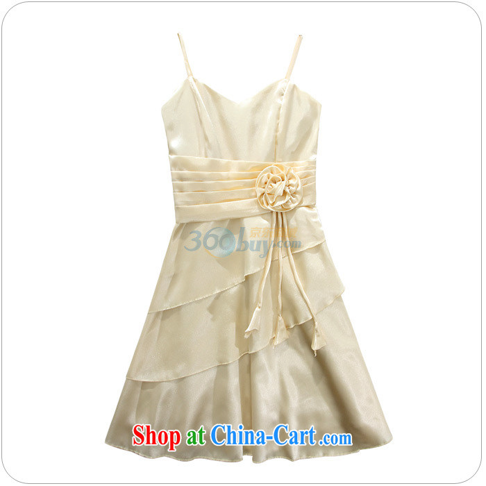 The heartrending elegant the waist straps small dress skirt 2015 Korean version of the new, shorter, banquet chairpersons noble flouncing flowers dress 3668 purple XXXL pictures, price, brand platters! Elections are good character, the national distribution, so why buy now enjoy more preferential! Health