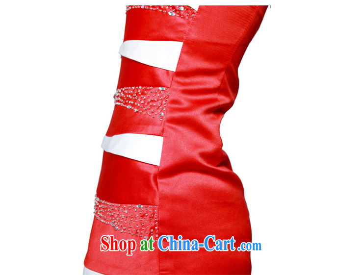 Mr CHAU Tak Hay summer 2013 New red and white chest bare beauty dresses bridesmaid toast serving serving red M/160 pictures, price, brand platters! Elections are good character, the national distribution, so why buy now enjoy more preferential! Health