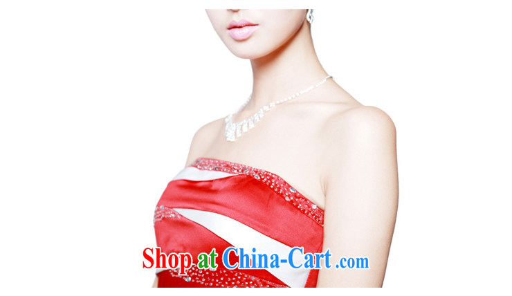 Mr CHAU Tak Hay summer 2013 New red and white chest bare beauty dresses bridesmaid toast serving serving red M/160 pictures, price, brand platters! Elections are good character, the national distribution, so why buy now enjoy more preferential! Health