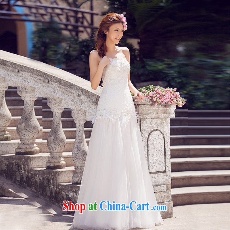 The bride's long, paragraph alignment, bridal and wiped his chest wedding new 858 L, the bride, shopping on the Internet