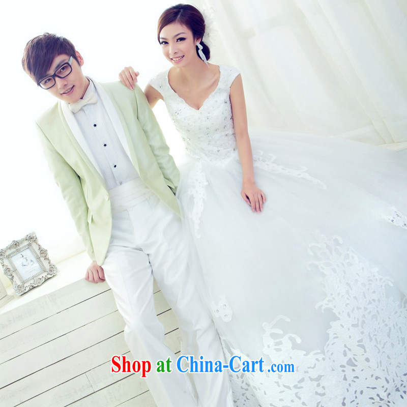 The bride Korean wiped chest Princess wedding sweet elegant new wedding 812 M, the bride, and, shopping on the Internet