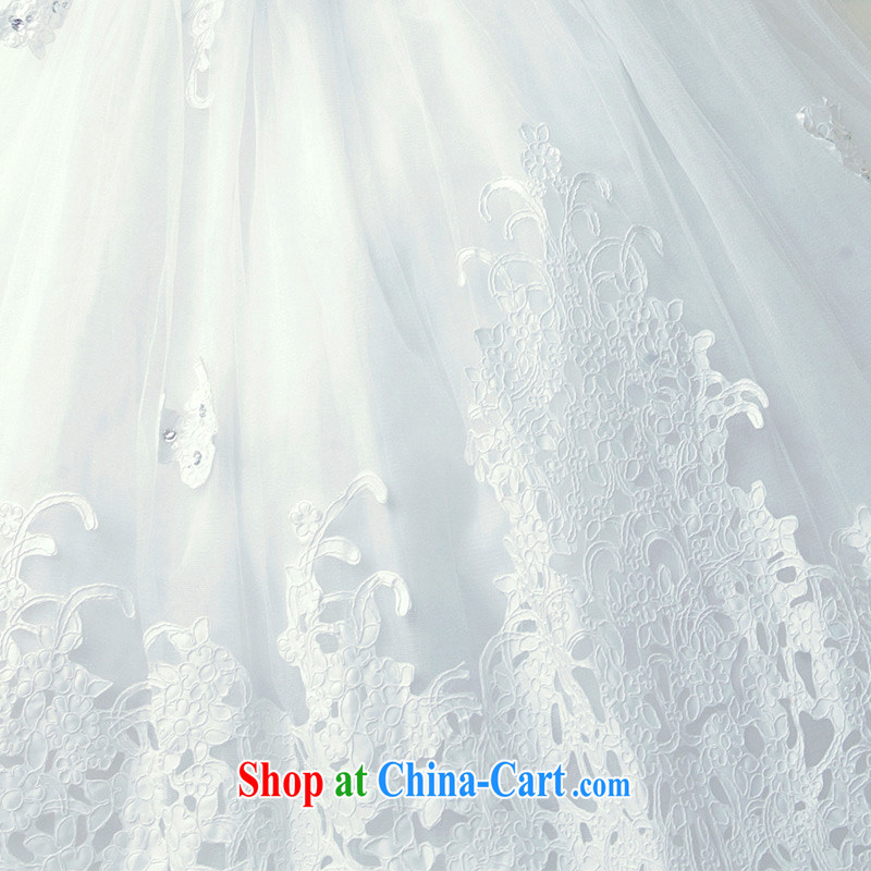 The bride Korean wiped chest Princess wedding sweet elegant new wedding 812 M, the bride, and, shopping on the Internet