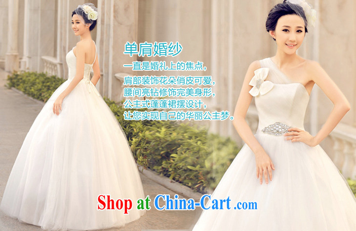The bride Korean version simple single shoulder wedding new sweet Princess wedding 850 L pictures, price, brand platters! Elections are good character, the national distribution, so why buy now enjoy more preferential! Health