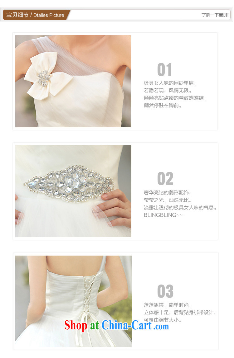 The bride Korean version simple single shoulder wedding new sweet Princess wedding 850 L pictures, price, brand platters! Elections are good character, the national distribution, so why buy now enjoy more preferential! Health