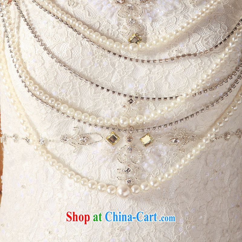 The bride's small tail wedding New Long, elegant wedding 847 L, the bride, shopping on the Internet