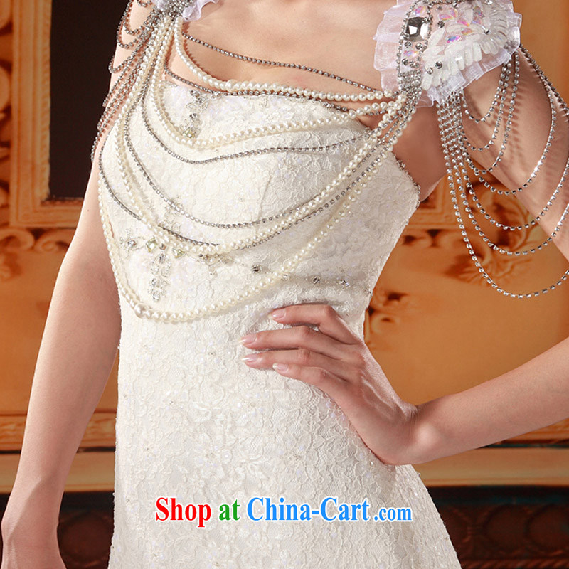 The bride's small tail wedding New Long, elegant wedding 847 L, the bride, shopping on the Internet