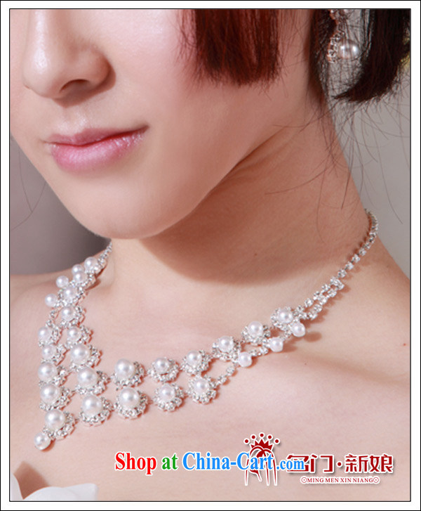 The bridal accessories bridal jewelry bridal necklace set wedding dresses water diamond necklace marriage 027 silver pictures, price, brand platters! Elections are good character, the national distribution, so why buy now enjoy more preferential! Health