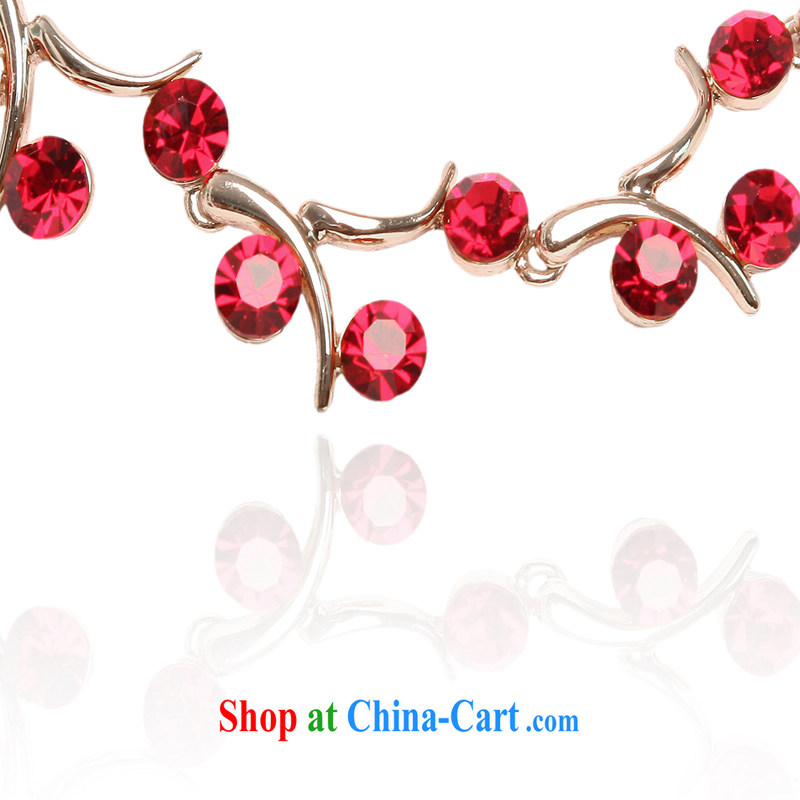 The bride's wedding accessories bridal suite link bridal jewelry set marriage link 203 red, a bride, and shopping on the Internet