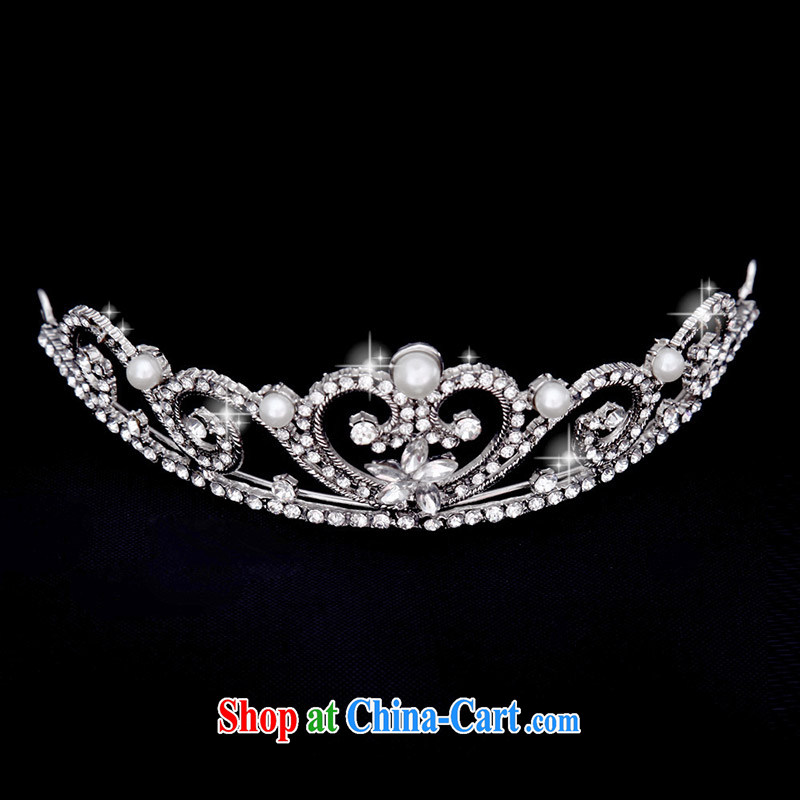 The bride's bridal headdress bridal accessories bridal jewelry and wedding jewelry wedding Crown 086 silver, a bride, and shopping on the Internet