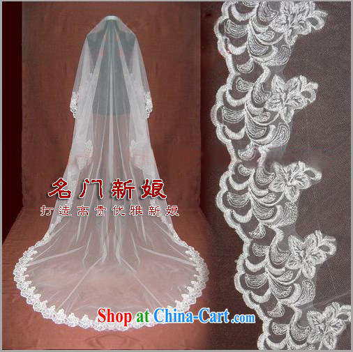 The marriages and yarn lace lace deluxe wedding and yarn ultra-long head yarn bridal head yarn 09 white pictures, price, brand platters! Elections are good character, the national distribution, so why buy now enjoy more preferential! Health
