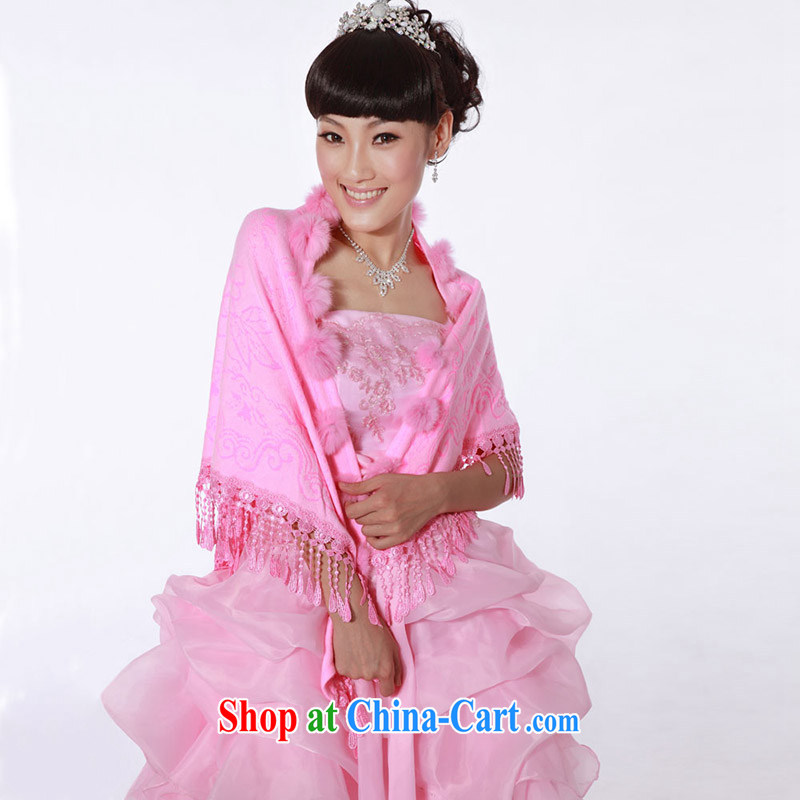 The bride's wedding dress shawls shawls, bridal shawls 001 red/pink pink, a bride, and shopping on the Internet