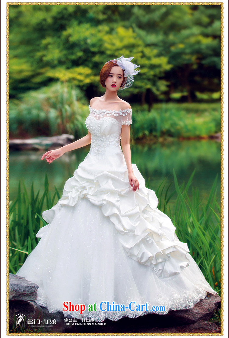 The bride's Korean version wiped his chest sweet Princess Korean-style wedding with 744 single wedding XL pictures, price, brand platters! Elections are good character, the national distribution, so why buy now enjoy more preferential! Health