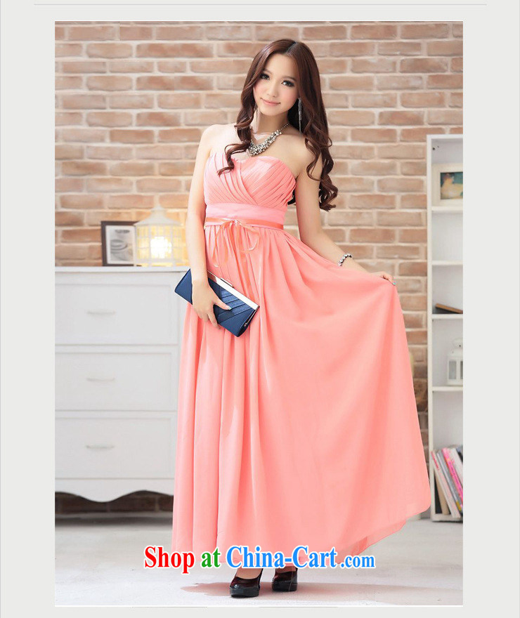 The Parting long high-waist style dress women 2015 Korean version of the new, annual banquet moderator softness dresses 4240 apricot XL pictures, price, brand platters! Elections are good character, the national distribution, so why buy now enjoy more preferential! Health