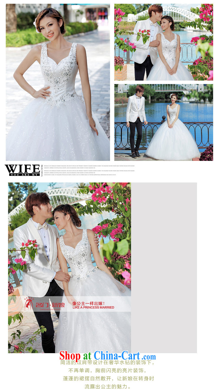 The new bride, wedding dresses bare chest Princess wedding Korean version with wedding 945 M pictures, price, brand platters! Elections are good character, the national distribution, so why buy now enjoy more preferential! Health