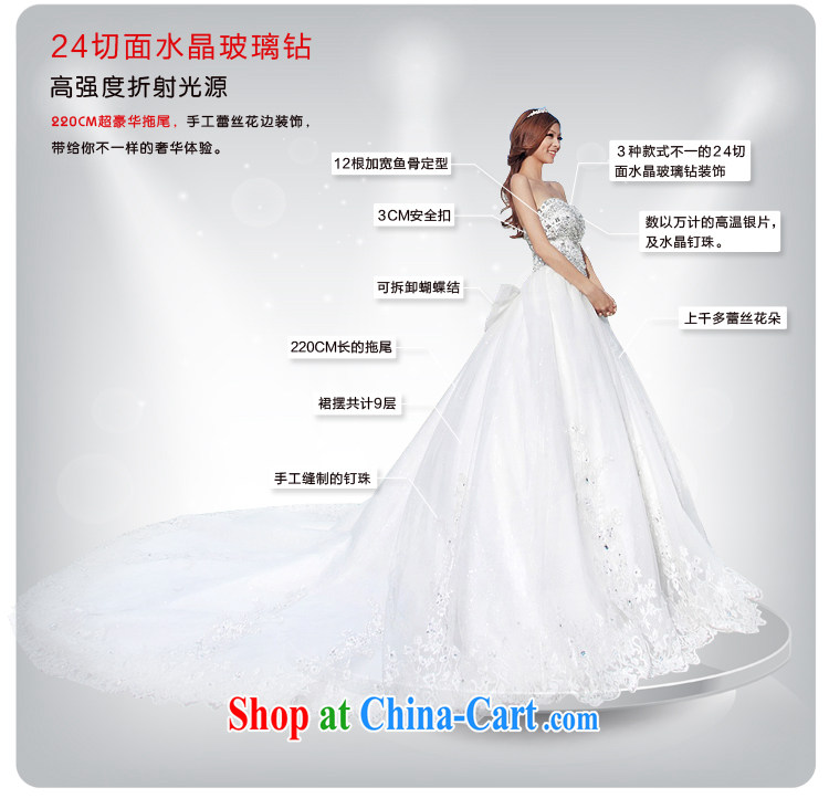 The bride's wedding dresses Korean Princess sweet wedding new large tail wedding 949 L pictures, price, brand platters! Elections are good character, the national distribution, so why buy now enjoy more preferential! Health