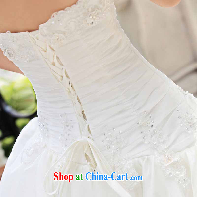 The bride's wedding dresses new Korean Princess wedding Mary Magdalene his chest, wedding 943 L, the bride, shopping on the Internet