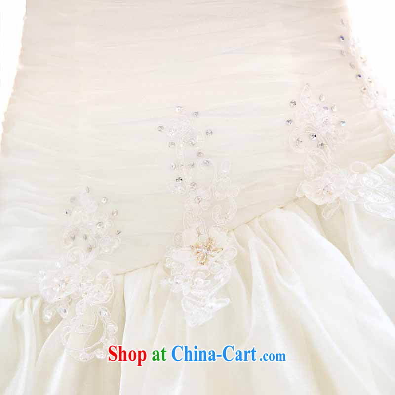 The bride's wedding dresses new Korean Princess wedding Mary Magdalene his chest, wedding 943 L, the bride, shopping on the Internet