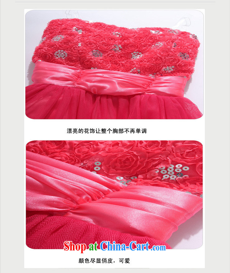 The heartrending rose lace Princess small dress 2015 Korean short wedding bridal bridesmaid chair wedding Palace chest bare yarn dress 4286 rose XXXL pictures, price, brand platters! Elections are good character, the national distribution, so why buy now enjoy more preferential! Health