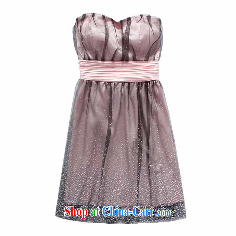 The heartrending Super Star Internet yarn small dress 2015 Korean version of the new, shorter, theatrical sister Princess Mary Magdalene by chest-waist dress dress 4284 black XXXL, the parting, and shopping on the Internet