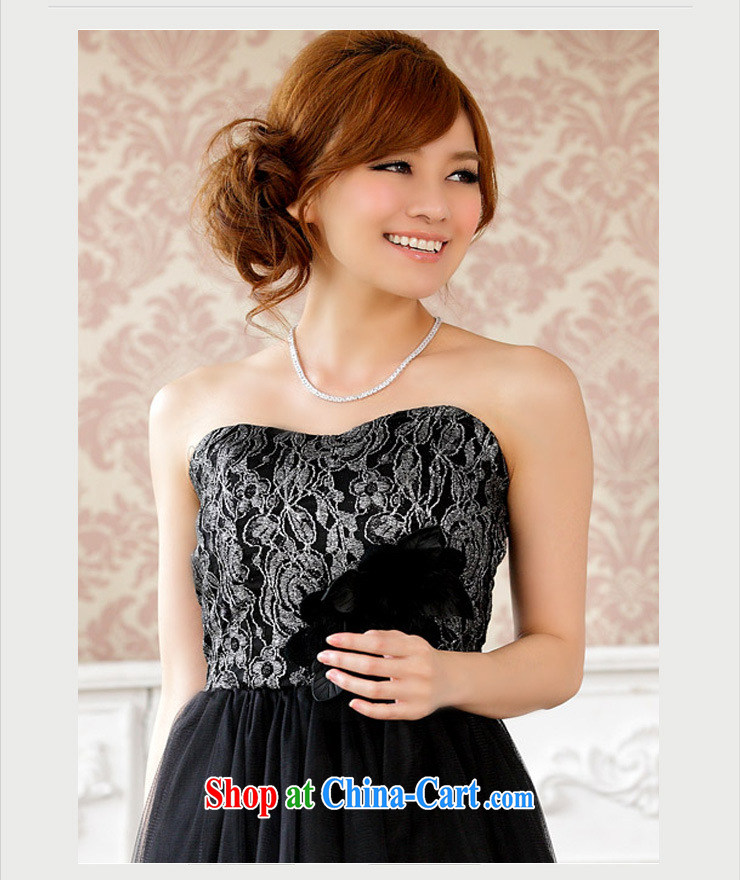 The heartrending noble Web yarn wiped chest dress skirt 2015 Korean version of the new, female short flowers, annual meeting moderator dresses 4278 silver XXXL pictures, price, brand platters! Elections are good character, the national distribution, so why buy now enjoy more preferential! Health
