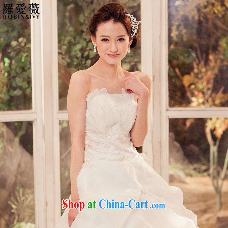 Paul love Ms Audrey EU Yuet-mee, RobinIvy) wedding dresses 2015 new erase chest long-tail bridal wedding H 11,033 white M code, Paul love, Ms Audrey EU, and shopping on the Internet