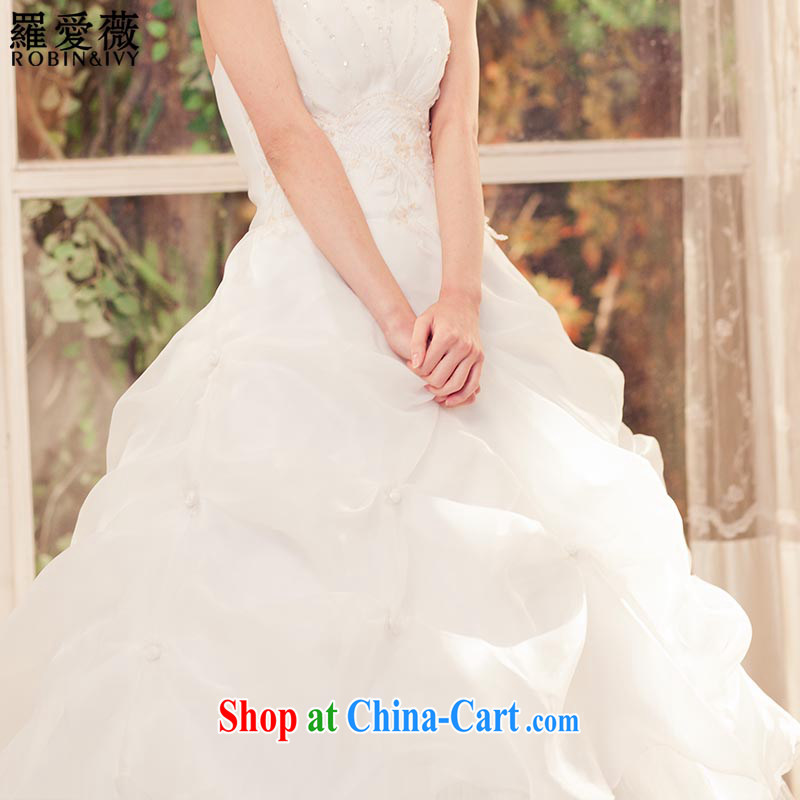Paul love Ms Audrey EU Yuet-mee, RobinIvy) wedding dresses 2015 new erase chest long-tail bridal wedding H 11,033 white M code, Paul love, Ms Audrey EU, and shopping on the Internet