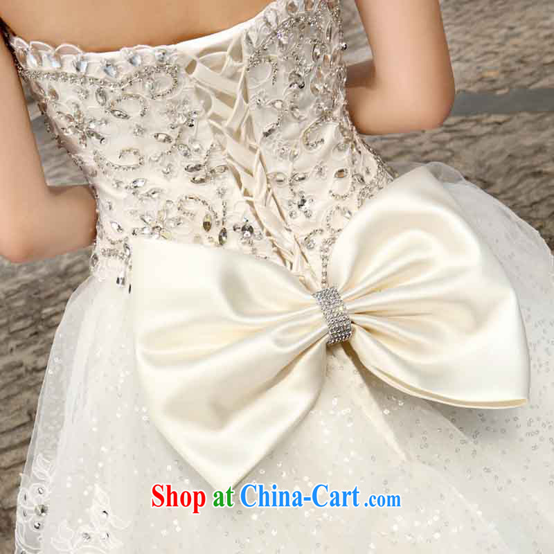 The bride's version of the greater tail wedding sweet wedding Deluxe Princess wedding New A M 955, a bride, and shopping on the Internet
