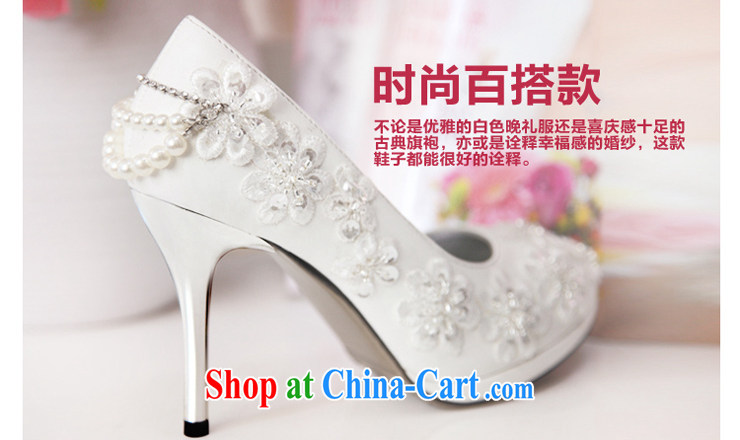 The bride Korean high-heel bridal shoes 2015 New first lady's shoe wedding shoes bridal shoes 089 39 pictures, price, brand platters! Elections are good character, the national distribution, so why buy now enjoy more preferential! Health