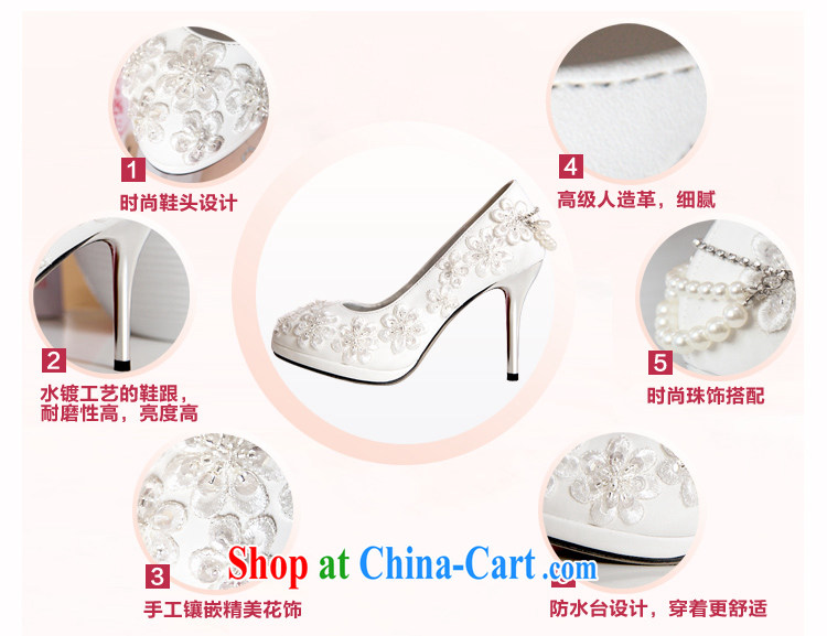 The bride Korean high-heel bridal shoes 2015 New first lady's shoe wedding shoes bridal shoes 089 39 pictures, price, brand platters! Elections are good character, the national distribution, so why buy now enjoy more preferential! Health