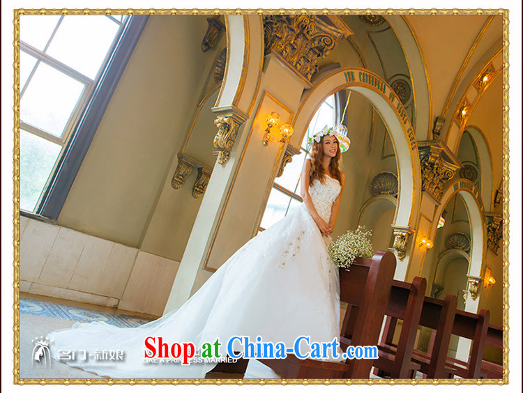 The bride's wedding dresses Korean sweet Princess wedding New Deluxe long-tail wedding 913 L pictures, price, brand platters! Elections are good character, the national distribution, so why buy now enjoy more preferential! Health