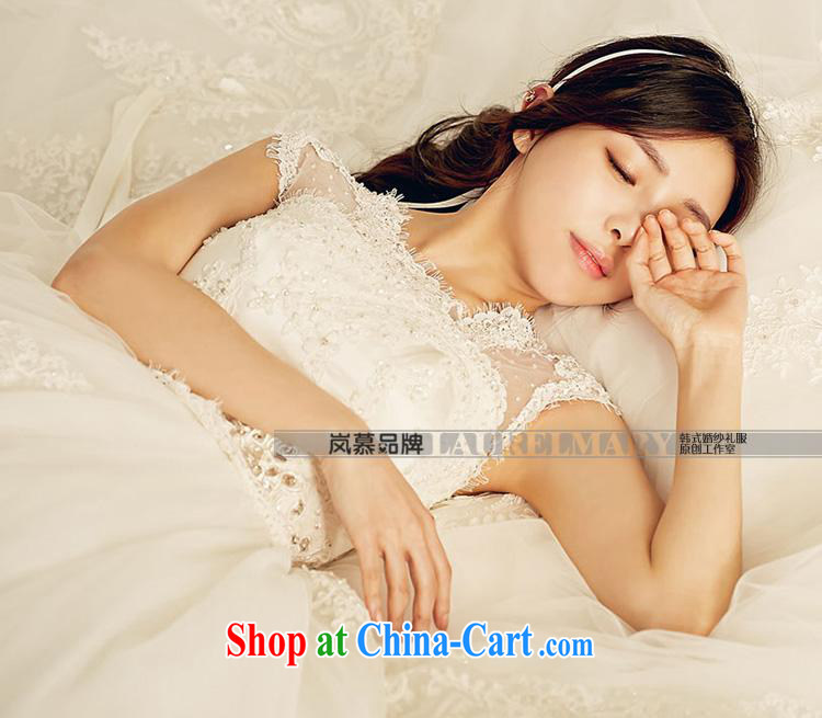 Its blossoms of spring 2015 new Korean field shoulder lace large tail bridal wedding dresses ivory white XL pictures, price, brand platters! Elections are good character, the national distribution, so why buy now enjoy more preferential! Health