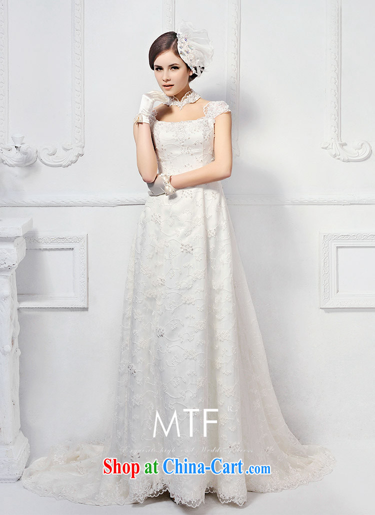 2015 new spring wedding dresses Korean lace package shoulder wedding dresses end of the quarter wedding dresses 8605 tail 50 CM tailored pictures, price, brand platters! Elections are good character, the national distribution, so why buy now enjoy more preferential! Health