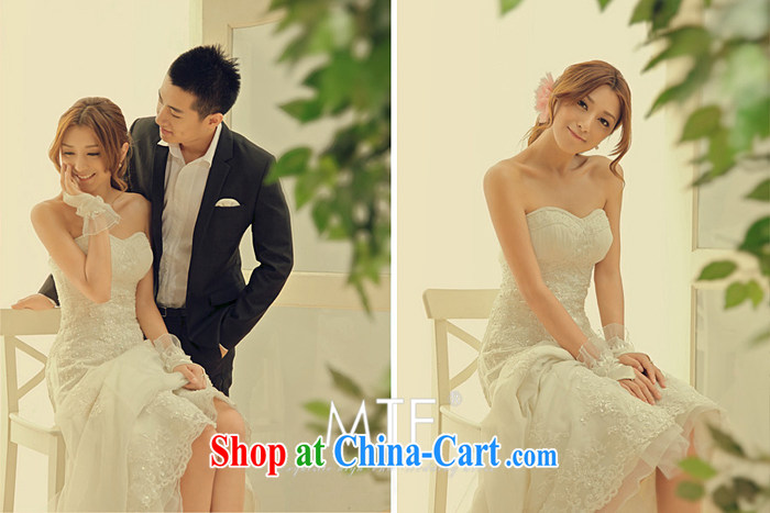 2015 new Korean version of gas at Merlion wedding dresses retro lace-tail wiped his chest wedding shot S 800 tail 60 CM tailored pictures, price, brand platters! Elections are good character, the national distribution, so why buy now enjoy more preferential! Health