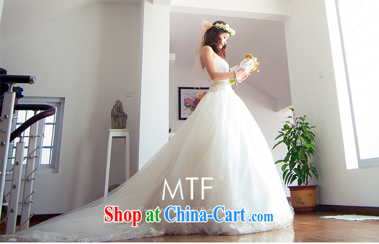 9099 MTFS lace crystal package shoulder bare chest two-Korea edition noble Deluxe Large tail wedding with, tailor-made pictures, price, brand platters! Elections are good character, the national distribution, so why buy now enjoy more preferential! Health