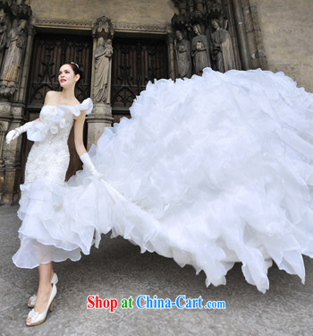 Garden Paris Station Palace the shoulder-stack yarn tail wedding style, 2015 new S 1231 tail 150 CM tailored pictures, price, brand platters! Elections are good character, the national distribution, so why buy now enjoy more preferential! Health