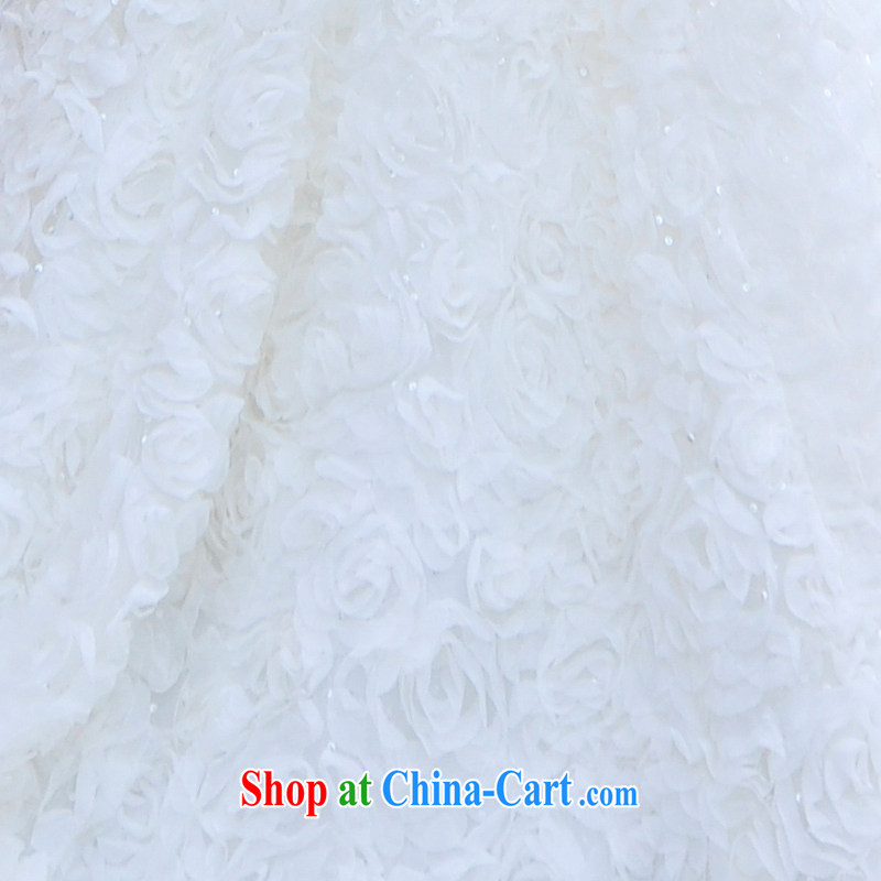 2015 Paris Station new wedding dresses Korean Palace and elegant Princess Mary Magdalene antique chest wedding dresses 1269 S-tail 100 CM tailored, garden, shopping on the Internet