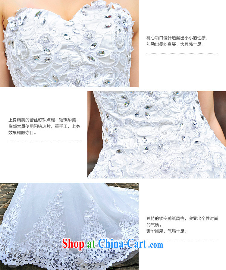 2015 new wedding dresses garden/MTF elegant erase chest strap the tail Princess wedding s 1298 ivory tail 50CM tailor pictures, price, brand platters! Elections are good character, the national distribution, so why buy now enjoy more preferential! Health