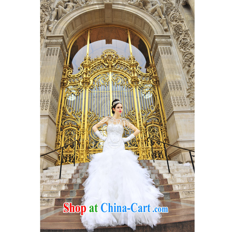 Garden Paris Station Palace elegant erase chest parquet drill a dress with wedding dresses 2015 new s1230 ivory tailored