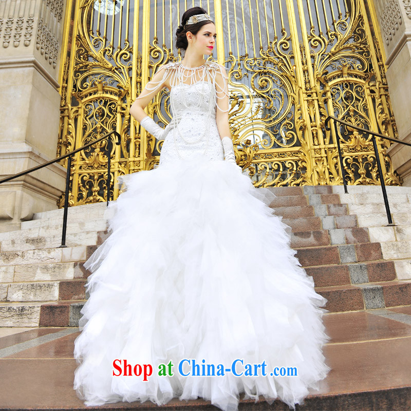 Garden Paris Station Palace elegant erase chest parquet drill a dress with wedding dresses 2015 new s1230 ivory tailored, garden, and shopping on the Internet