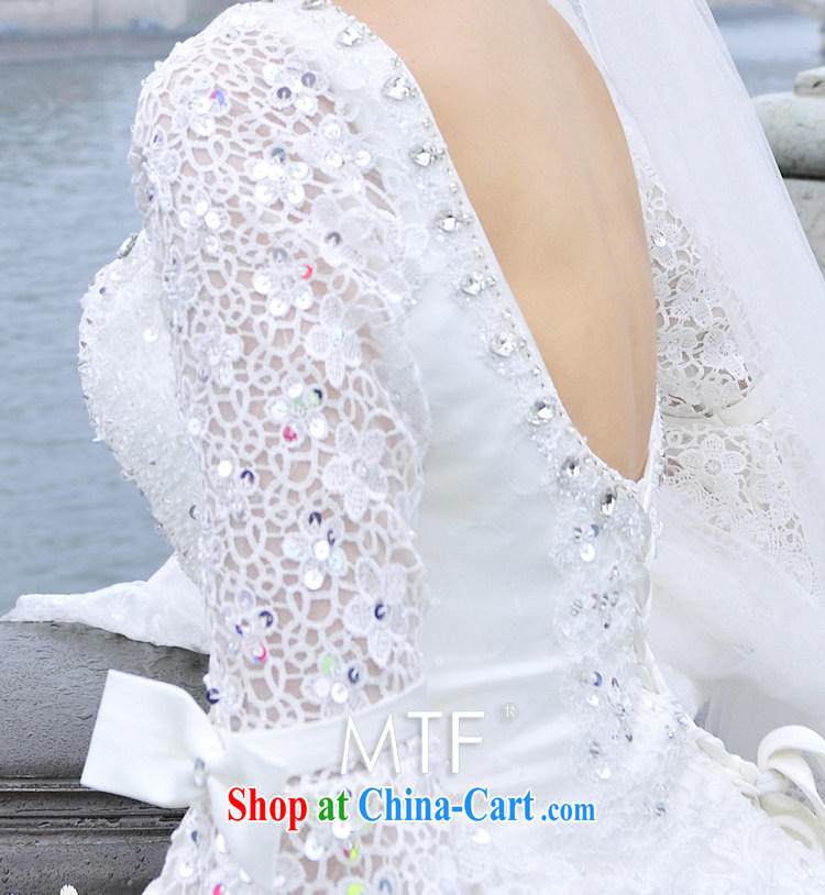 2015 new wedding dresses garden/MTF long-sleeved retro sexy back exposed tail Princess wedding s 1293 ivory tailored pictures, price, brand platters! Elections are good character, the national distribution, so why buy now enjoy more preferential! Health