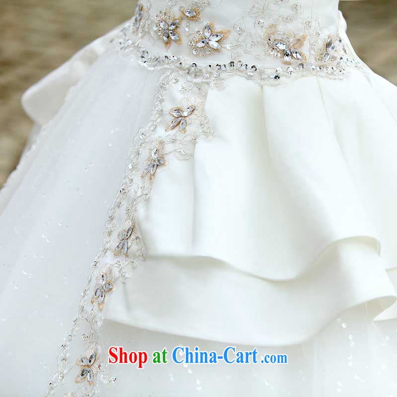 The bride's wedding dresses Princess wedding, a shoulder with wedding 952 L, the bride, shopping on the Internet