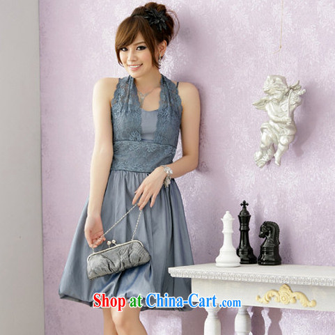 The Parting short lantern small dress 2015 Korean version of the new, female Korean banquet hosted annual stage evening sister dresses 3595 gray XXXL pictures, price, brand platters! Elections are good character, the national distribution, so why buy now enjoy more preferential! Health