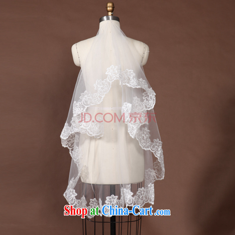 A yarn wedding dresses 2015 new Korean lace lace and the yarn tail bridal head yarn white 3M, a yarn, and shopping on the Internet