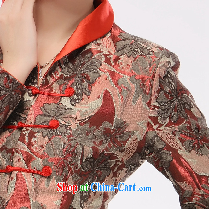 The slim li know as soon as possible 2014 New, Old clothing, Chinese mother T-shirt jacket QR 52 figure XXXXL, slim Li (Q . LIZHI), shopping on the Internet