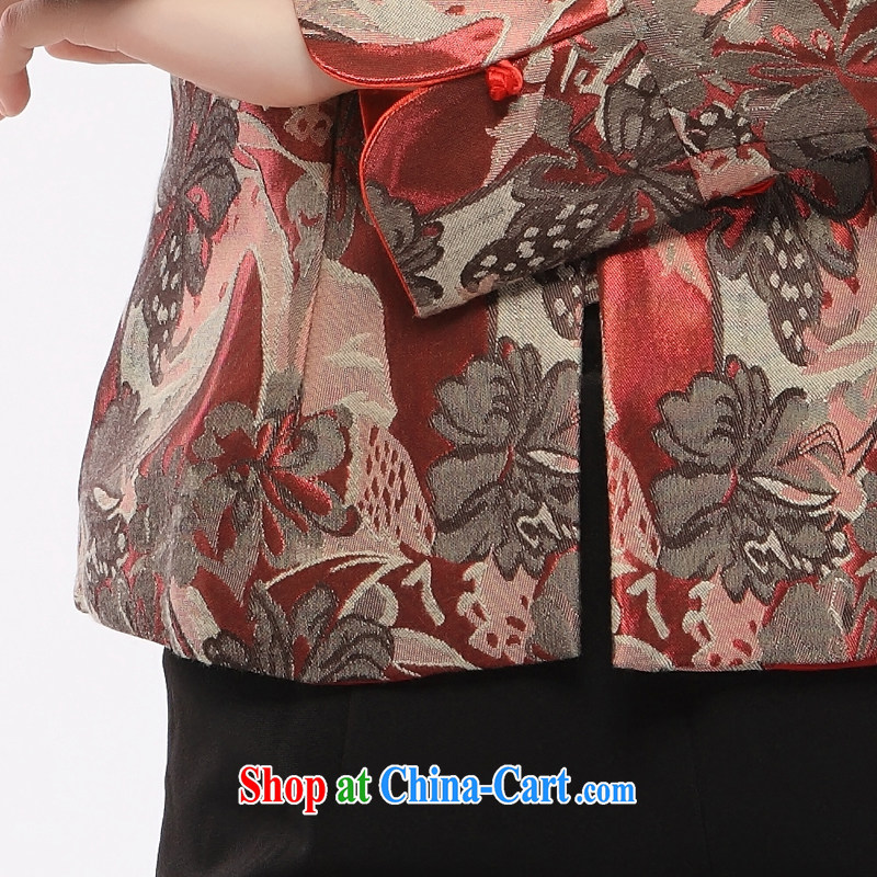 The slim li know as soon as possible 2014 New, Old clothing, Chinese mother T-shirt jacket QR 52 figure XXXXL, slim Li (Q . LIZHI), shopping on the Internet