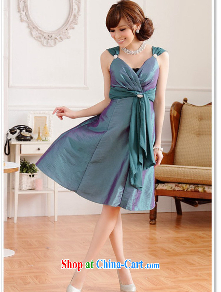 The heartrending straps small dress 2015 Korean short Banquet hosted annual performance diamond tie wrapped chest thin waist V brought us chest skirt 4420 green XXXL pictures, price, brand platters! Elections are good character, the national distribution, so why buy now enjoy more preferential! Health
