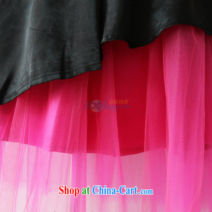 The heartrending spell color the yarn yarn small dress 2015 Korean short bridesmaid sister annual concert hosted beauty-waist dress 3417 black XL pictures, price, brand platters! Elections are good character, the national distribution, so why buy now enjoy more preferential! Health