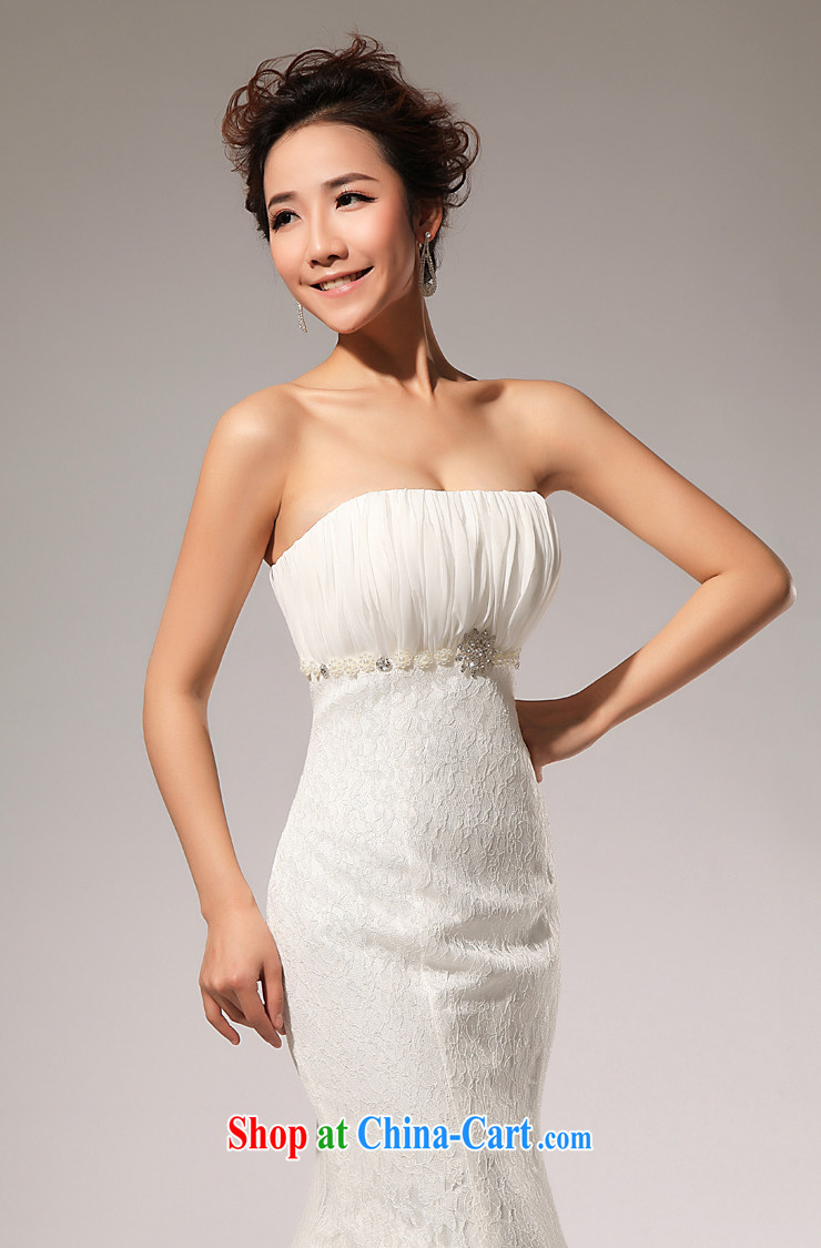 Moon 珪 guijin 2014 new Princess wedding dresses three-dimensional lace Korean crowsfoot tail tied behind with wedding a 7m White L code from Suzhou shipping pictures, price, brand platters! Elections are good character, the national distribution, so why buy now enjoy more preferential! Health