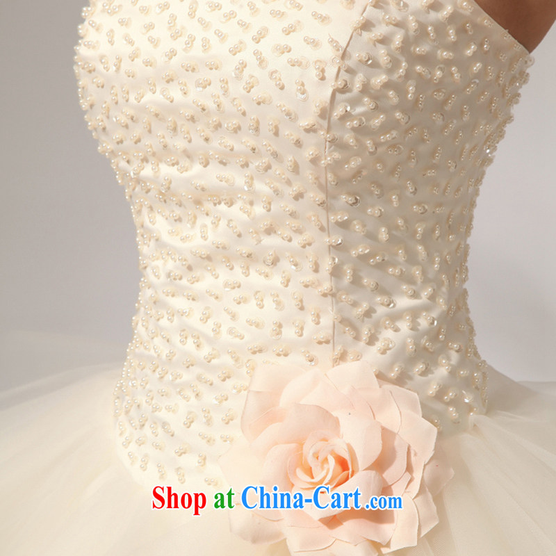 Moon 珪 guijin Korean version manually seamless beads lovely shaggy short skirt with floral short wedding dresses A 15 S code from Suzhou shipping, 珪 (guijin), online shopping