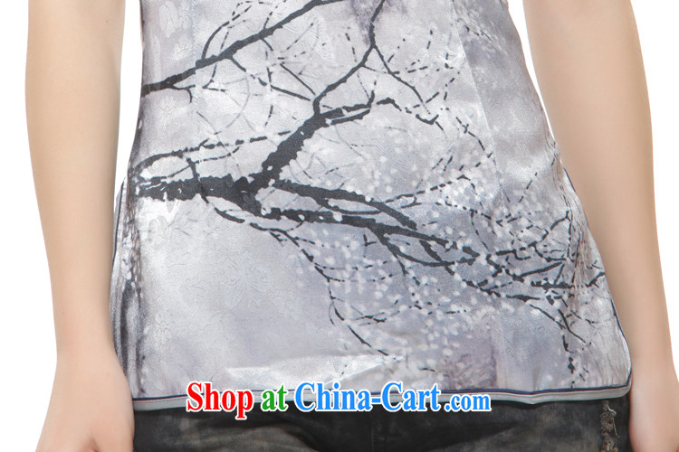 Slim li know summer 2015 new tree stains on Tang with Ms. gray retro improved stylish shirt QC 3 - 112 figure XXXL pictures, price, brand platters! Elections are good character, the national distribution, so why buy now enjoy more preferential! Health